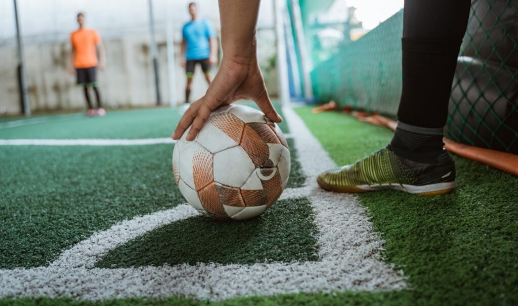 Turniej futsalu dla szkół podstawowych w ramach projektu POZNAJ FUTSAL zorganizowany w Centrum Sportu Wilanów